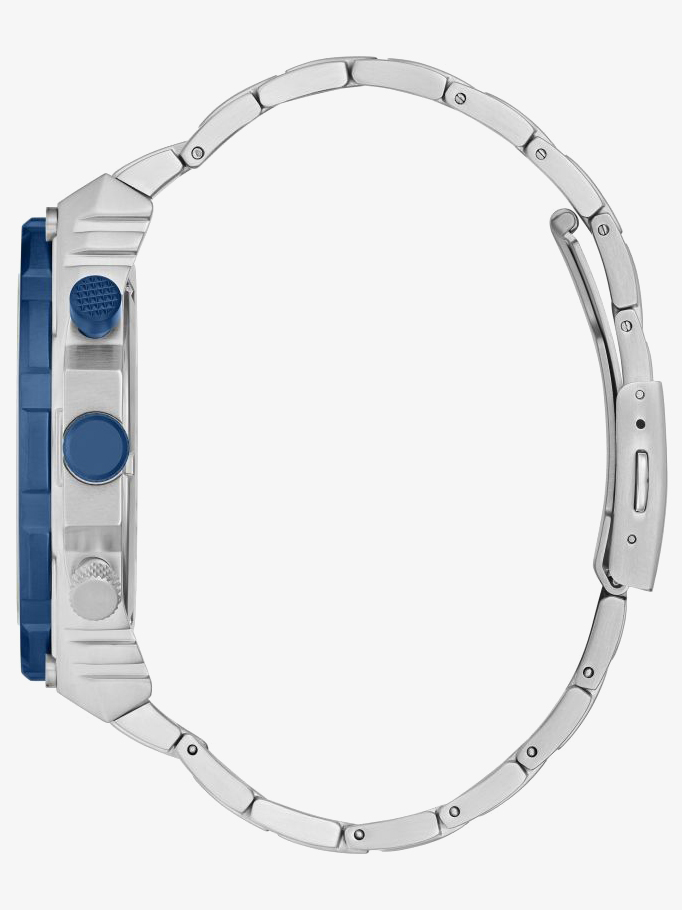 Guess Mens Exposure Blue Dial Chronograph Watch GW0324G1