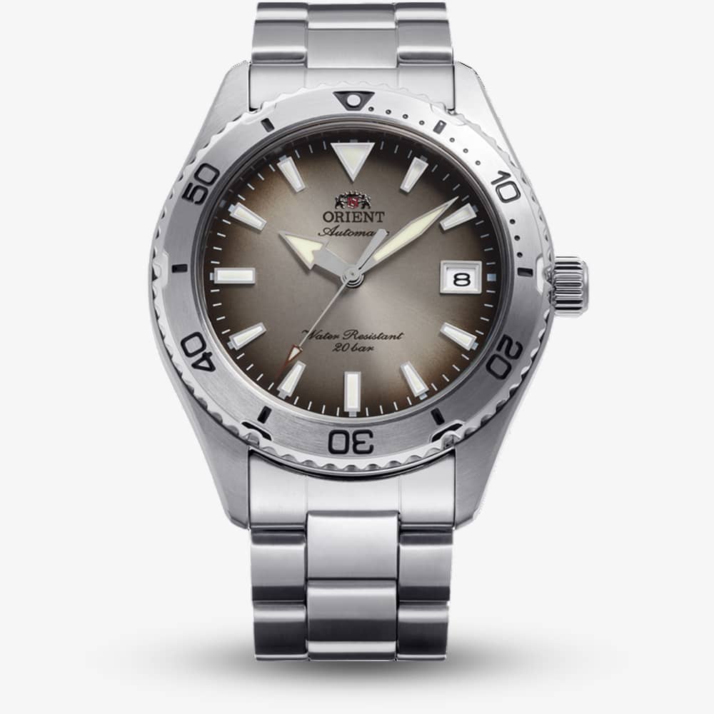 Orient Unisex Limited Edition Mako 40 Grey Dial Bracelet Watch RA-AC0Q16N
