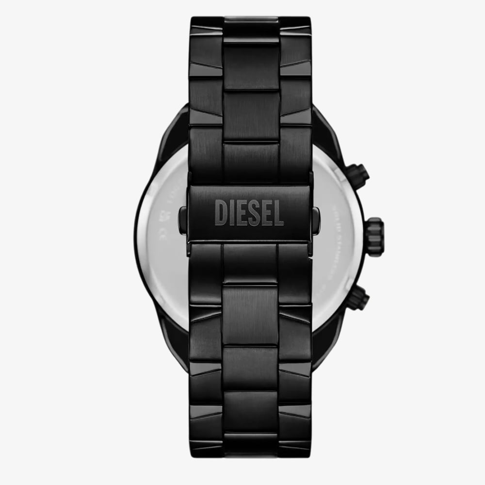 Diesel Mens Spiked Chronograph Brown Dial Watch DZ4691
