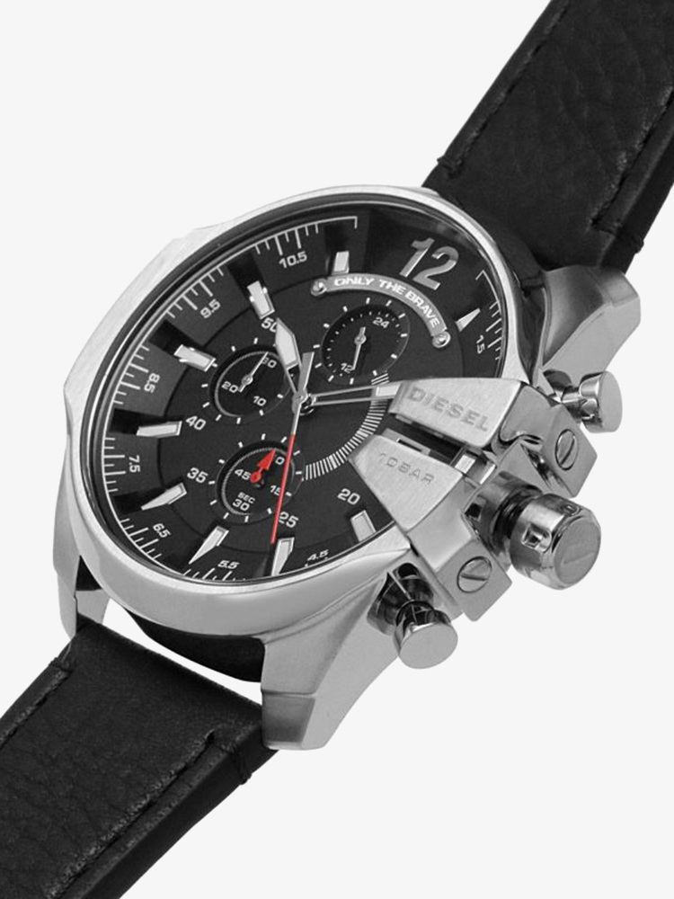 Diesel Mens Baby Chief Chronograph Black Dial Watch DZ4592