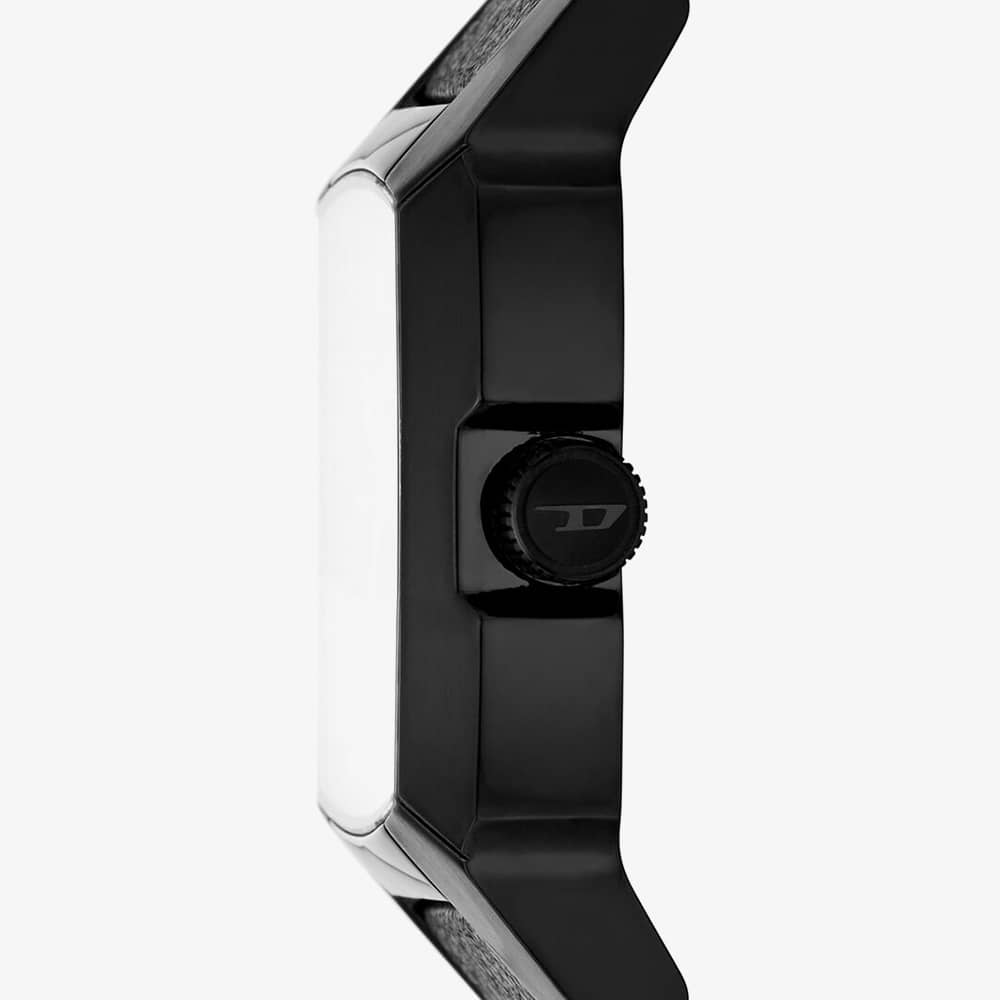 Diesel Mens Cliffhanger Black Square Watch DZ2000