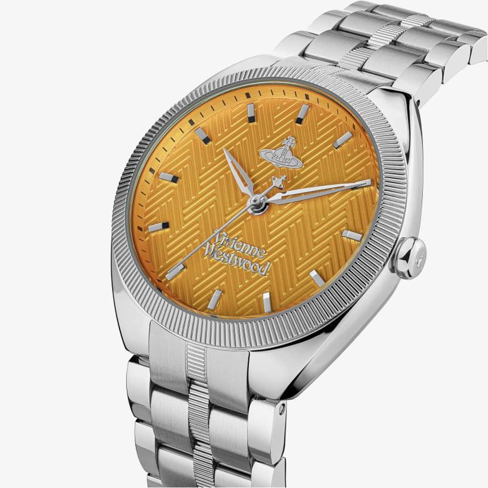 Vivienne Westwood The Mews Orange Dial Watch VV281TNSL