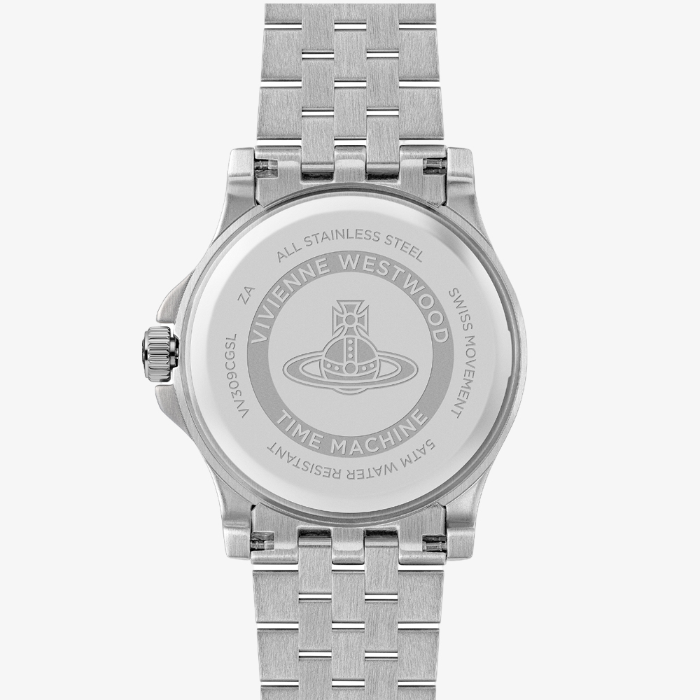 Vivienne Westwood Ladies Walbrook Silver Watch VV309CGSL 