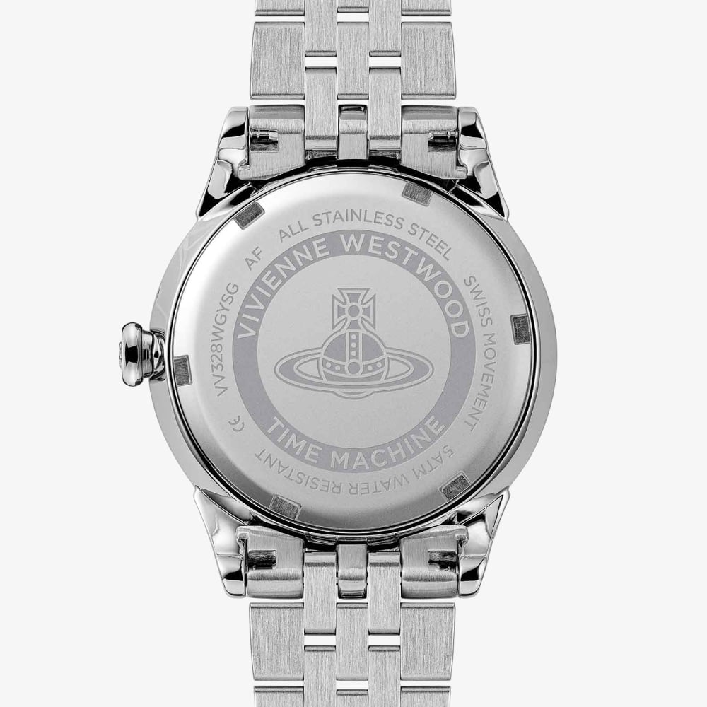 Vivienne Westwood Ladies Little Seymour Two-Tone Grey Dial Watch VV328WGYSG