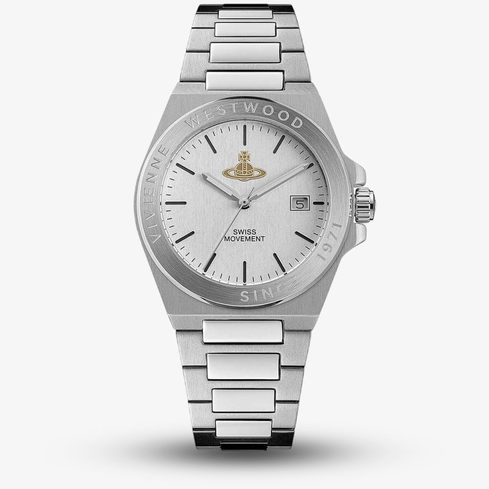 Vivienne Westwood VV335SLSL Mens Hanwell Silver Dial Watch