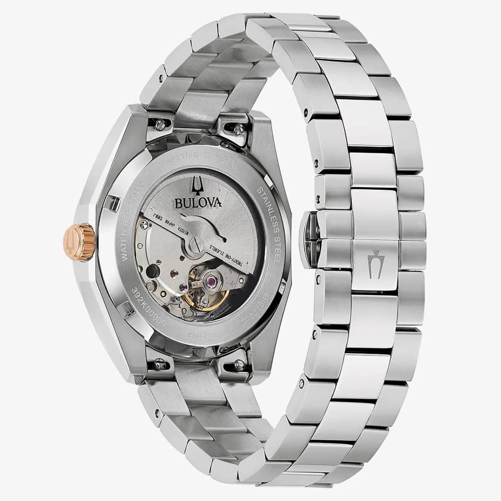 Bulova Surveyor Dark Red Watch 98B422
