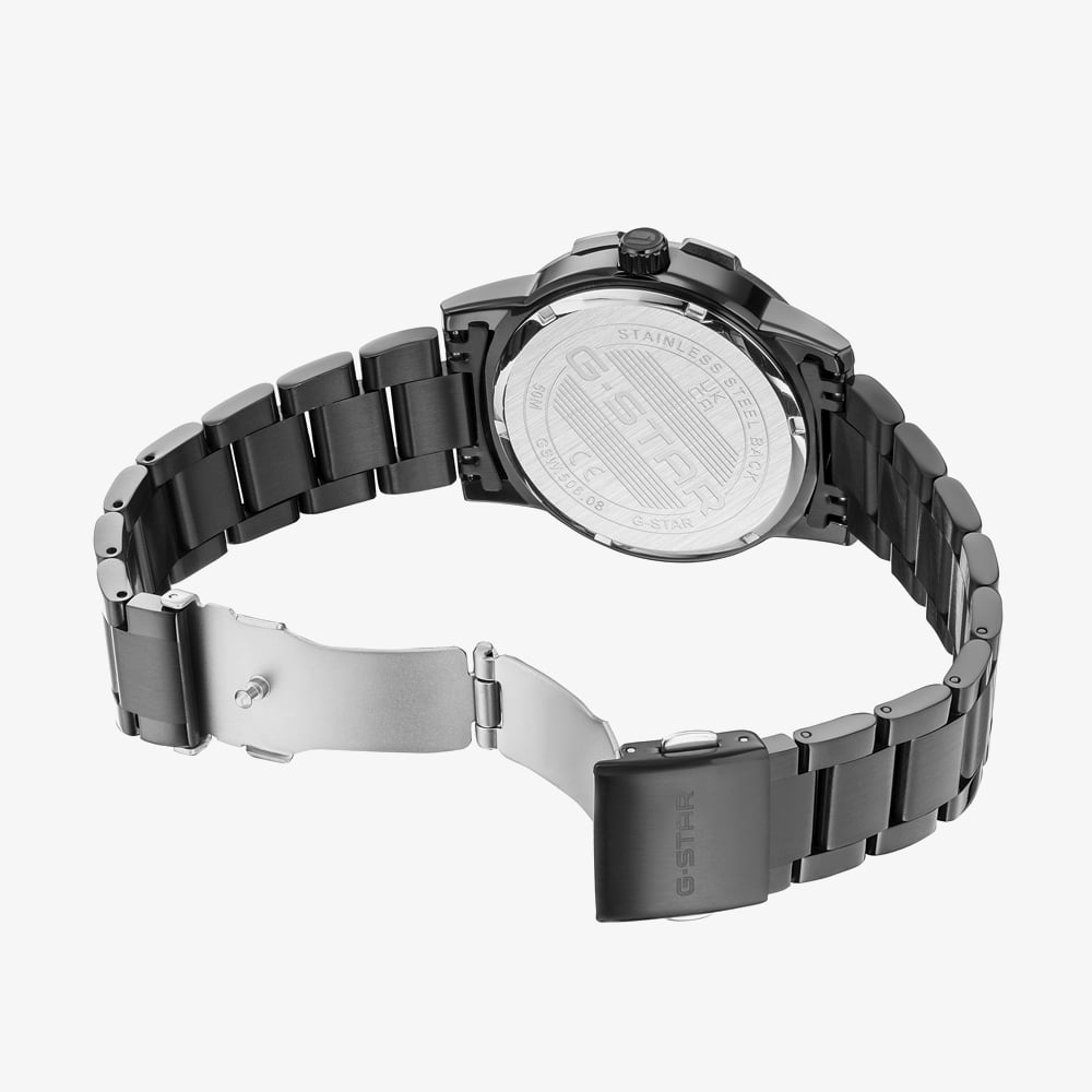 G Star Mens Constructed Black Bracelet Watch GSW.506.08