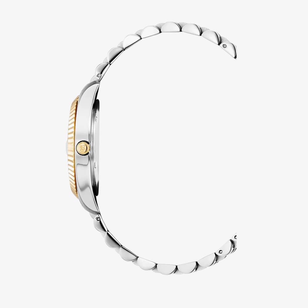Jacques du Manoir Ladies Inspiration Passion Grey Dial Two Tone Stainless Steel Bracelet Watch JWL01801
