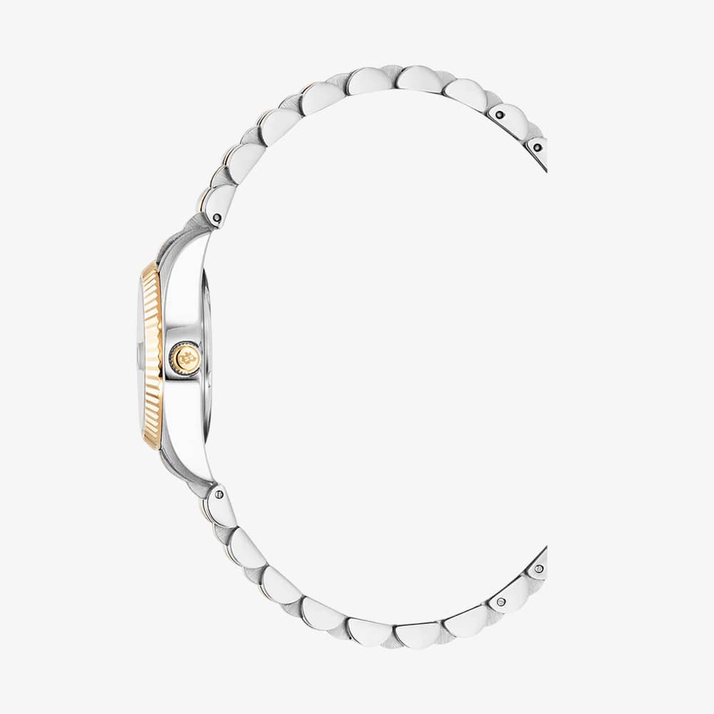 Jacques du Manoir Ladies Inspiration Elegance Green Dial Two Tone Stainless Steel Bracelet Watch JWL02104