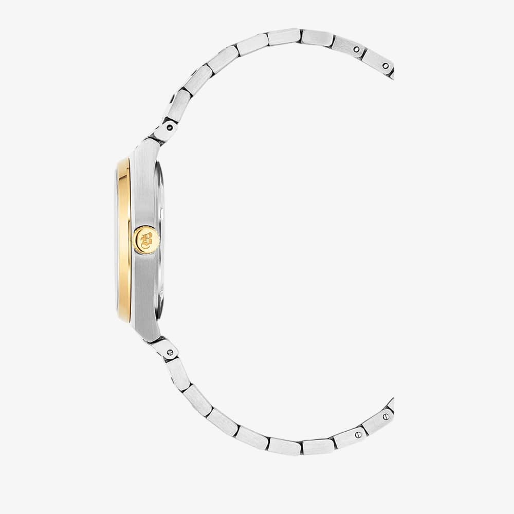 Jacques du Manoir Ladies Horizon White Dial Stainless Steel Bracelet  Watch JWL03605