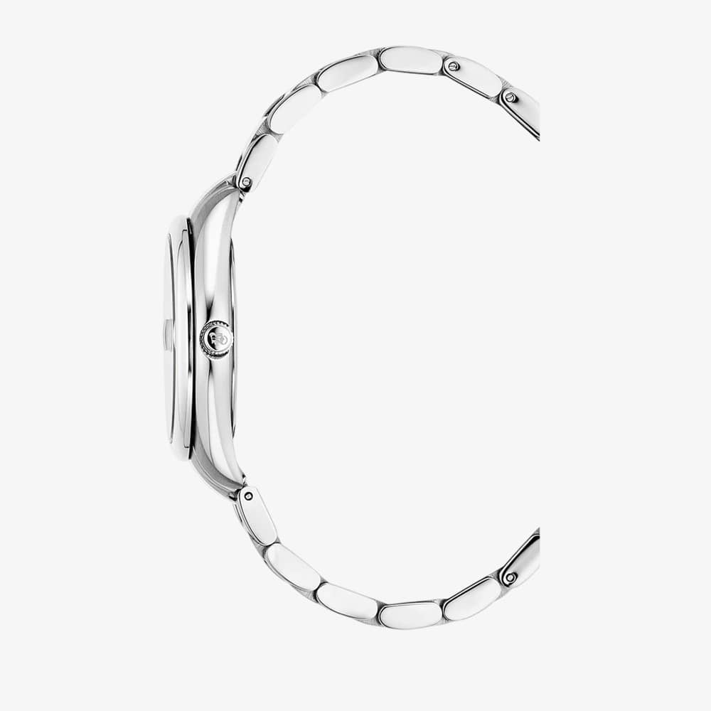 Jacques du Manoir Ladies Allure Black Dial Stainless Steel Bracelet Watch JWL03803