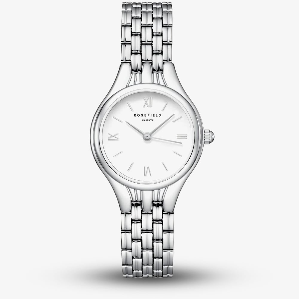 ROSEFIELD Ladies Muse White Dial Bracelet Watch MUWSSS-MU02