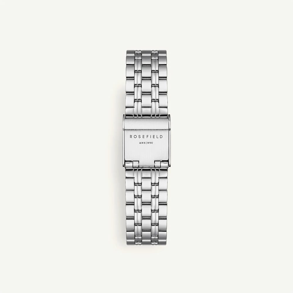 ROSEFIELD Ladies Octagon Silver Dial Bracelet Watch OCWSS-O41