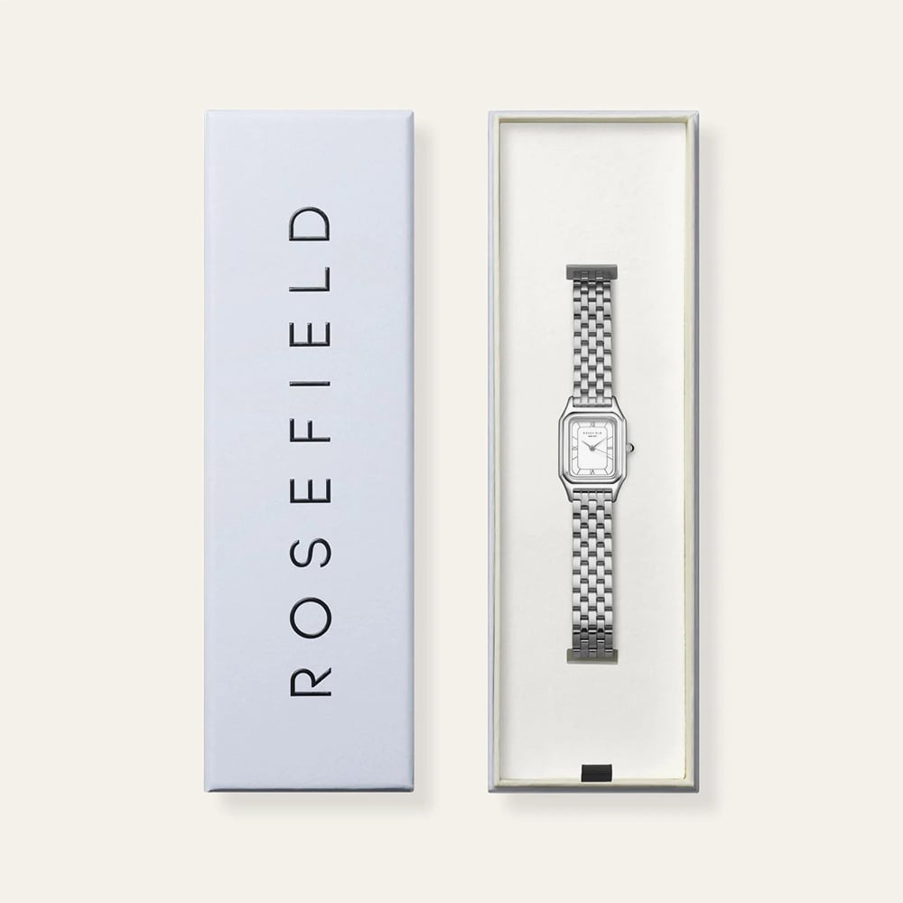 ROSEFIELD Ladies Ivy White Dial Bracelet Watch OCWSSS-OC02