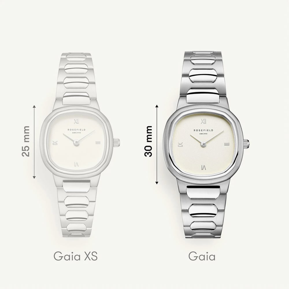 ROSEFIELD Ladies Gaia White Dial Bracelet Watch ORCSSS-OR02