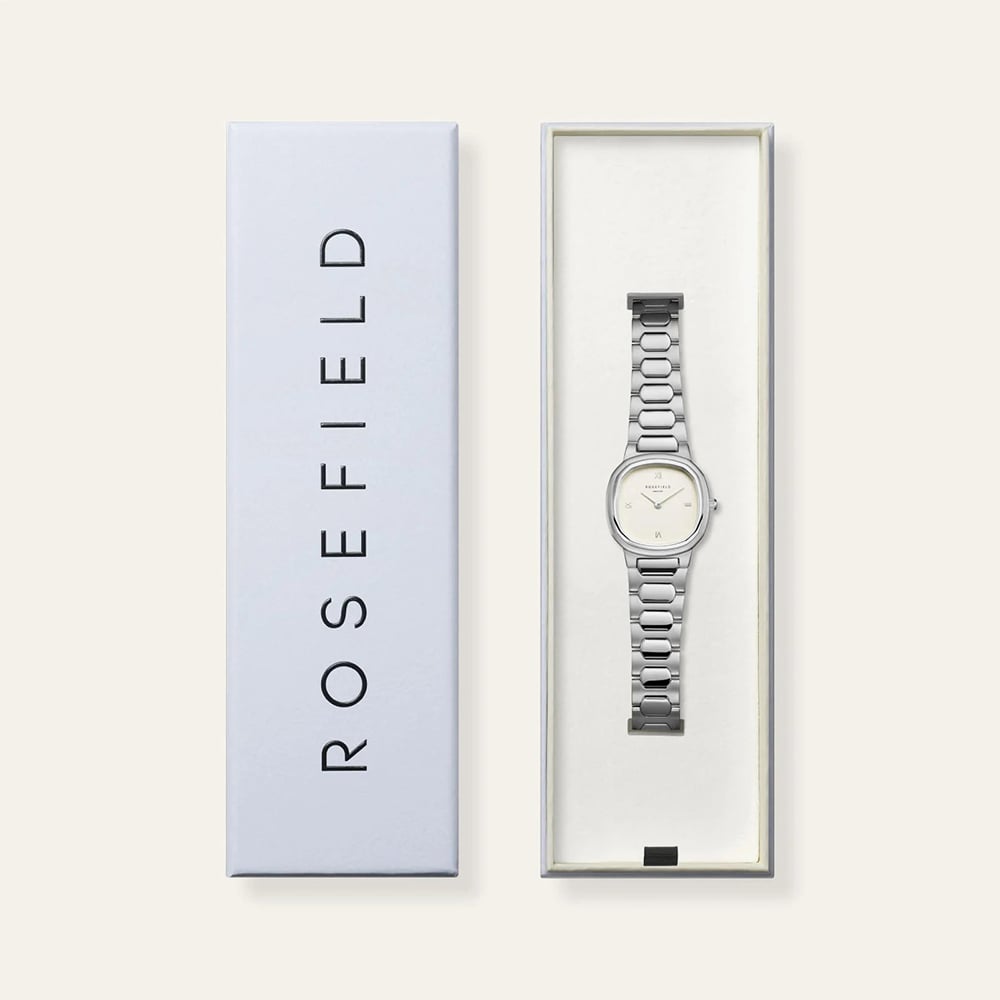 ROSEFIELD Ladies Gaia White Dial Bracelet Watch ORCSSS-OR02