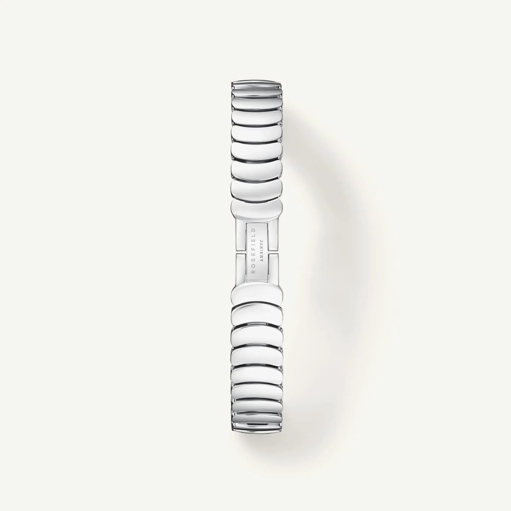 ROSEFIELD Ladies Ovale White Dial Bracelet Watch OVWSSS-OV20