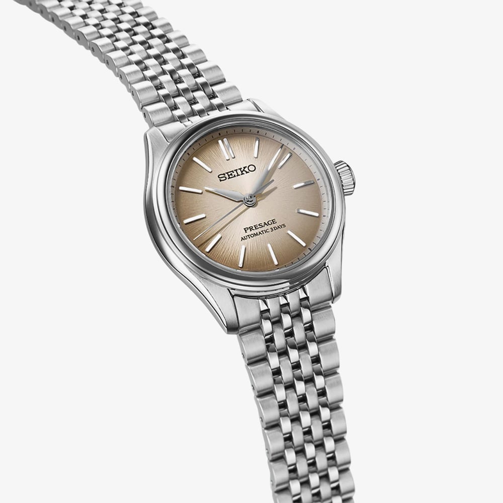 Seiko Unisex Presage Classic Fushi Iro Brown Dial Watch SPB523J1