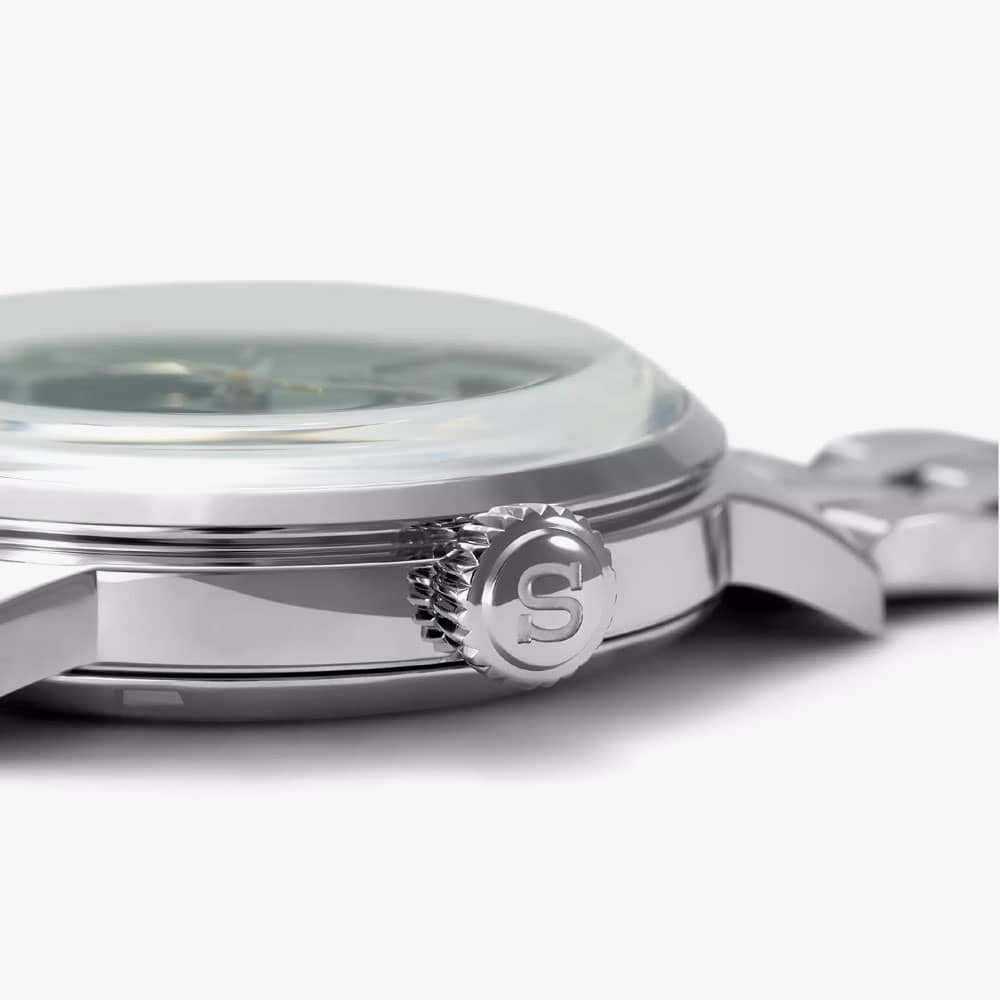 Seiko Mens Open Appeture Presage Cocktail Grass Hopper Watch SSA441J1