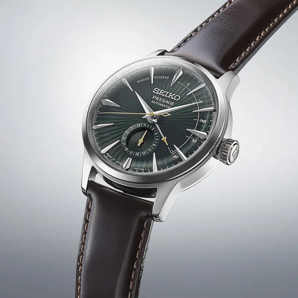 Seiko Mens Automatic Presage Cocktail Midnight Mockingbird Watch SSA459J1