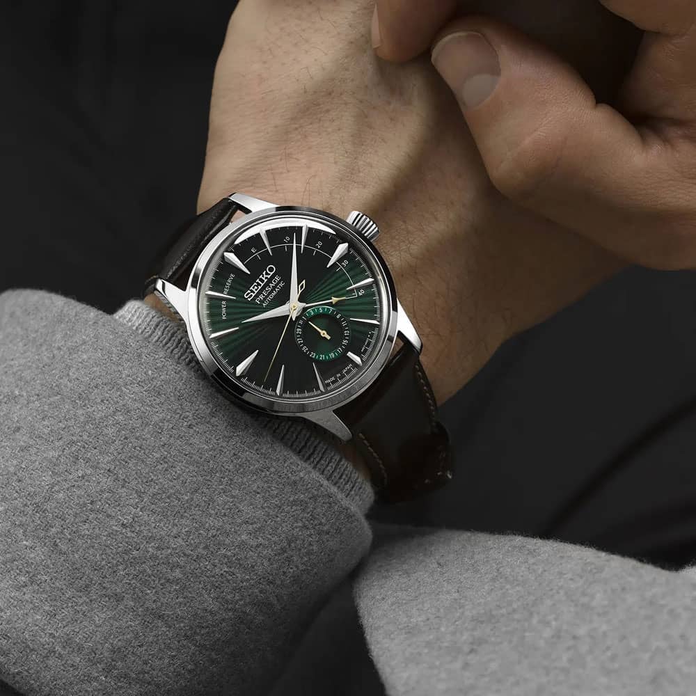 Seiko Mens Automatic Presage Cocktail Midnight Mockingbird Watch SSA459J1
