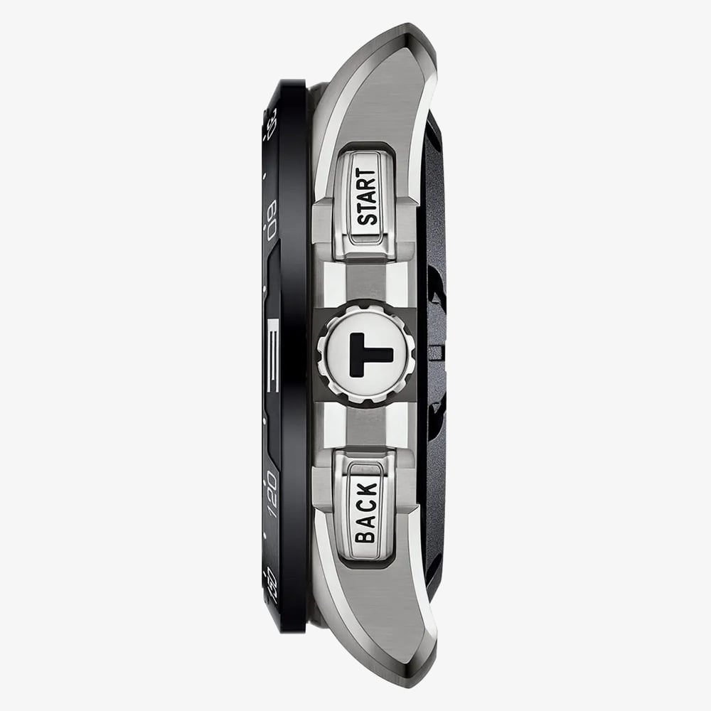 Tissot Mens T-Touch Connect Solar Black Bracelet Smartwatch T121.420.44.051.00
