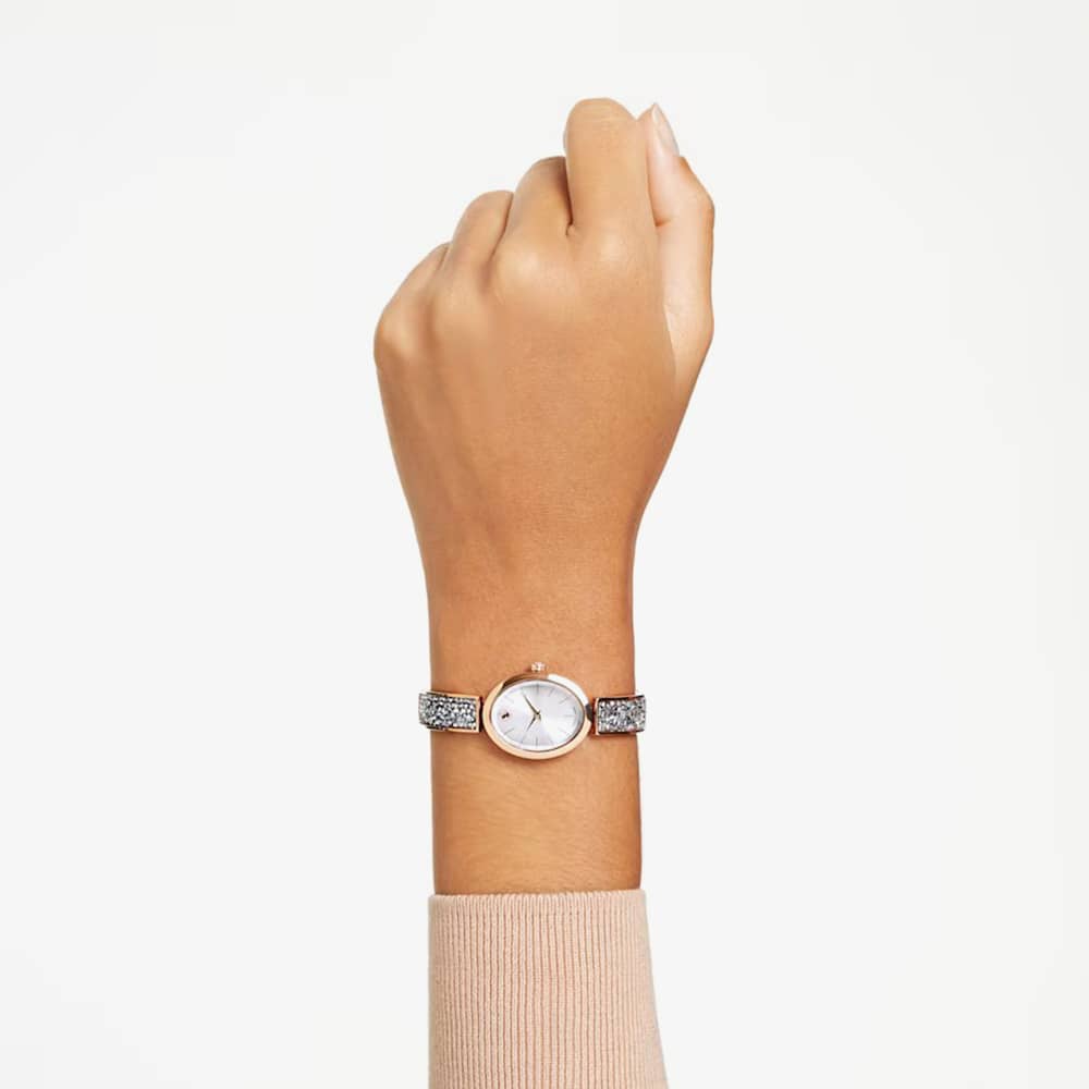 Swarovski Ladies Crystal Rock Oval Watch 5656851