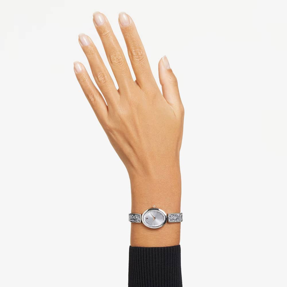 Swarovski Ladies Crystal Rock Silver Watch 5656878