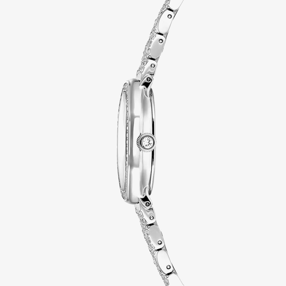 Swarovski Dextera Octagon White Crystal Bracelet Watch 5698690
