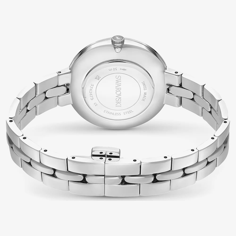 Swarovski Cosmopolitan Glitter Dial Silver Watch 5742475