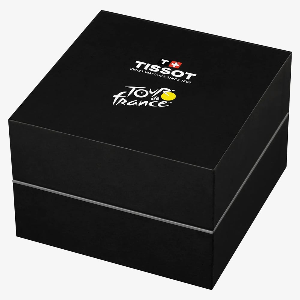 Tissot Mens PR 100 Tour de France 2026 40mm Black Strap Watch T150.417.37.057.00