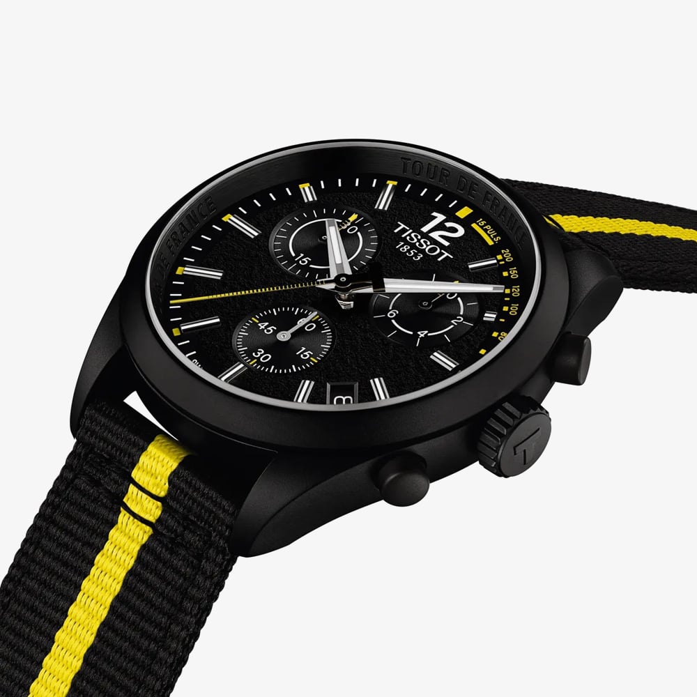 Tissot Mens PR 100 Tour de France 2026 40mm Black Strap Watch T150.417.37.057.00