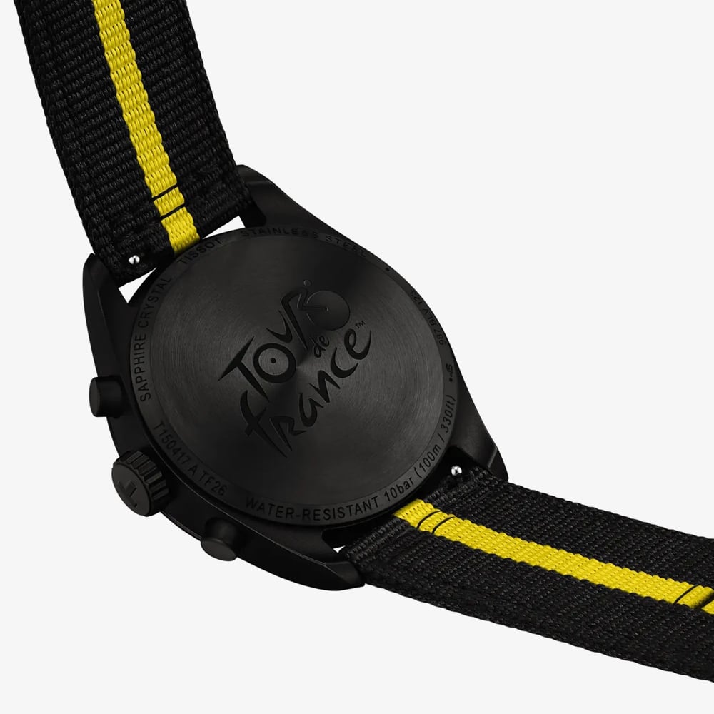 Tissot Mens PR 100 Tour de France 2026 40mm Black Strap Watch T150.417.37.057.00
