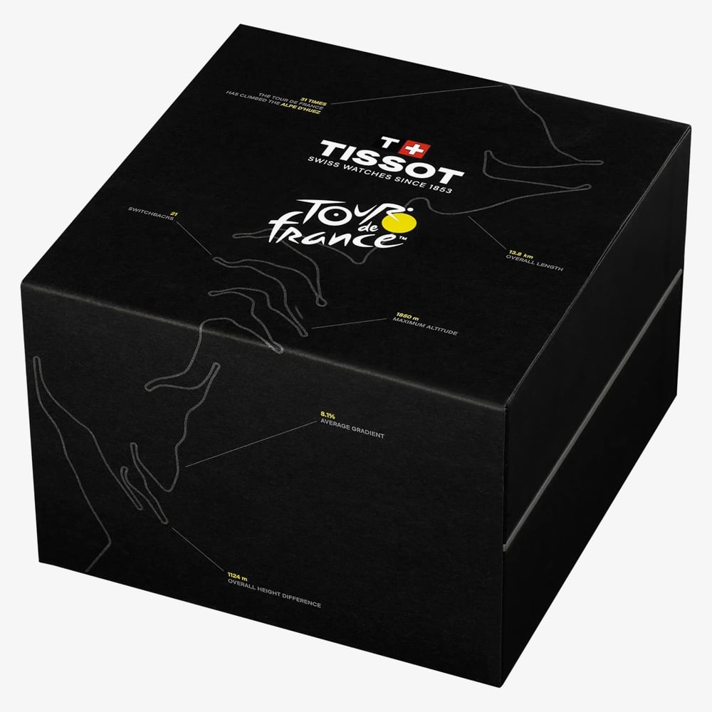 Tissot Mens PR 100 Tour de France 2026 40mm Black Strap Watch T150.417.37.057.00