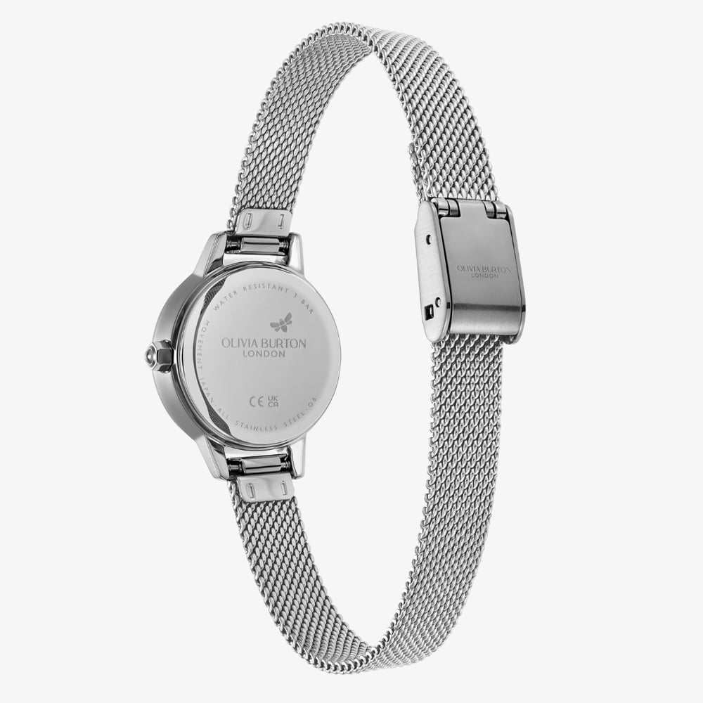 Olivia Burton Ladies Mini Classic Green Dial Watch 24000245
