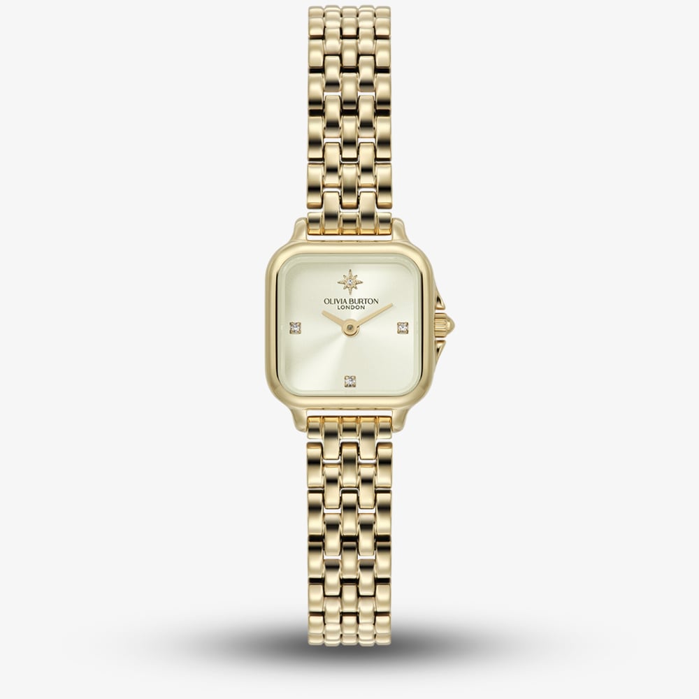 Olivia Burton Gold Grosvenor Mini Watch