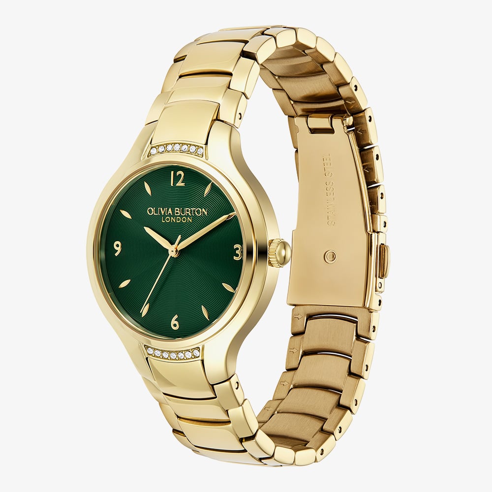 Olivia Burton Ladies Lea Watch & Circles Bracelet Set 24070022
