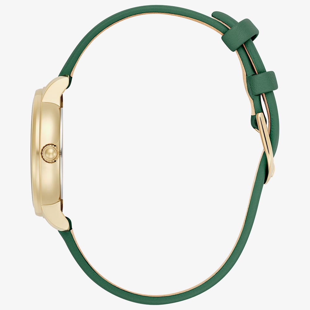 Olivia Burton Ladies Westbourne Green Leather Strap Watch 24000352