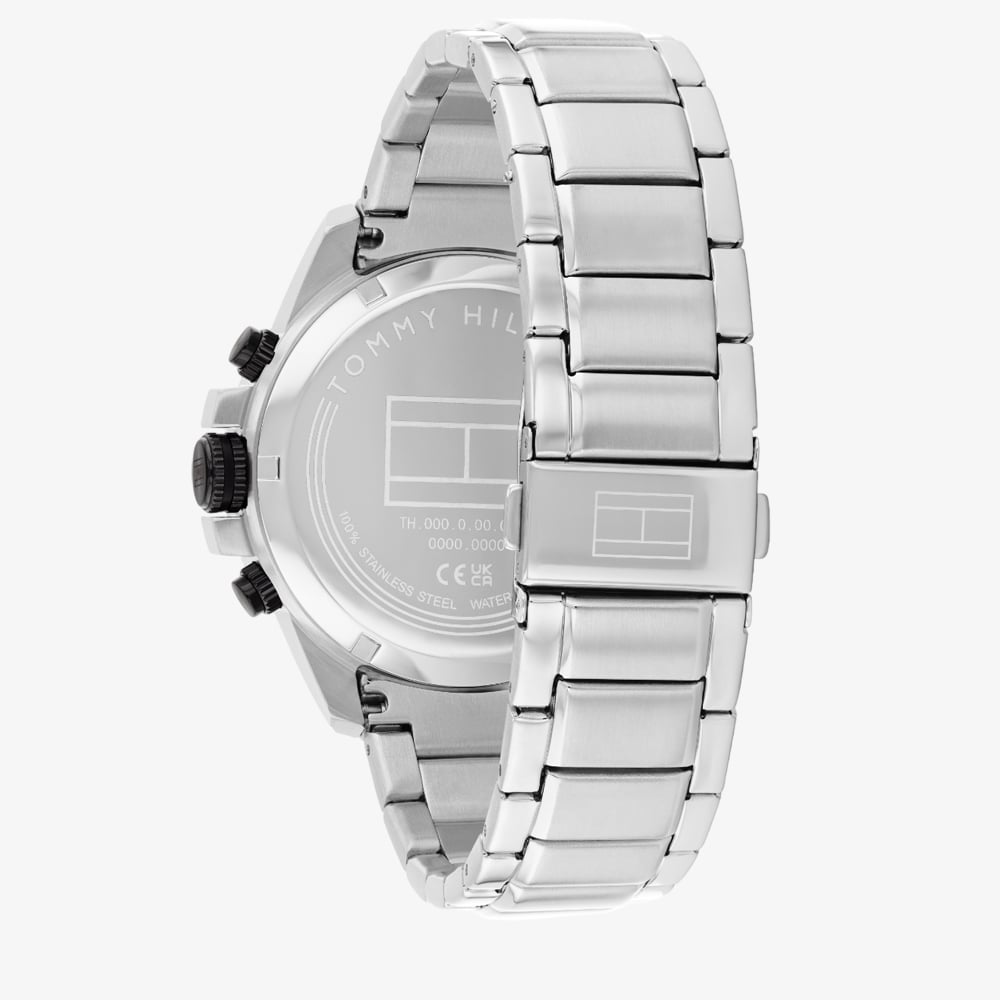Tommy Hilfiger Mens Jameson Blue Dial Chronograph Watch 1792198