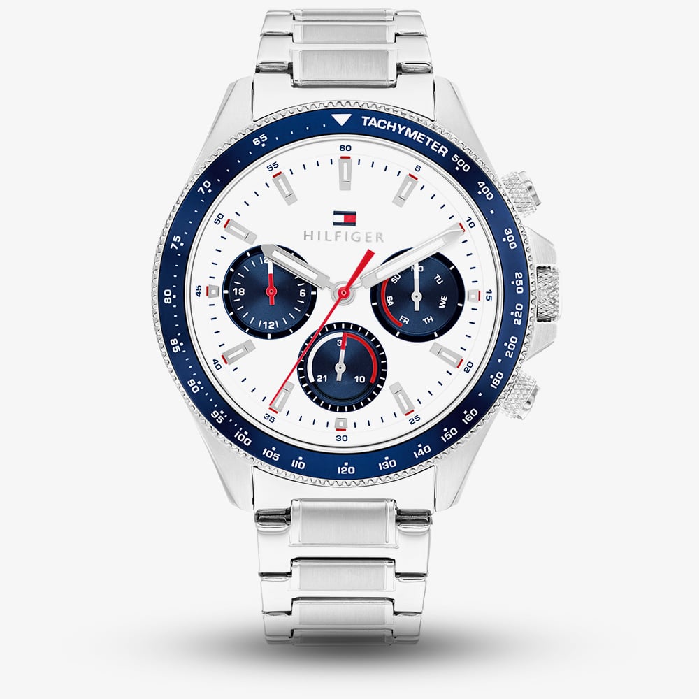 Click to view product details and reviews for Tommy Hilfiger Mens Clark White Dial Bracelet Watch 1792238. Click to view product details and reviews for Tommy Hilfiger Mens Clark White Dial Bracelet Watch 1792238.
