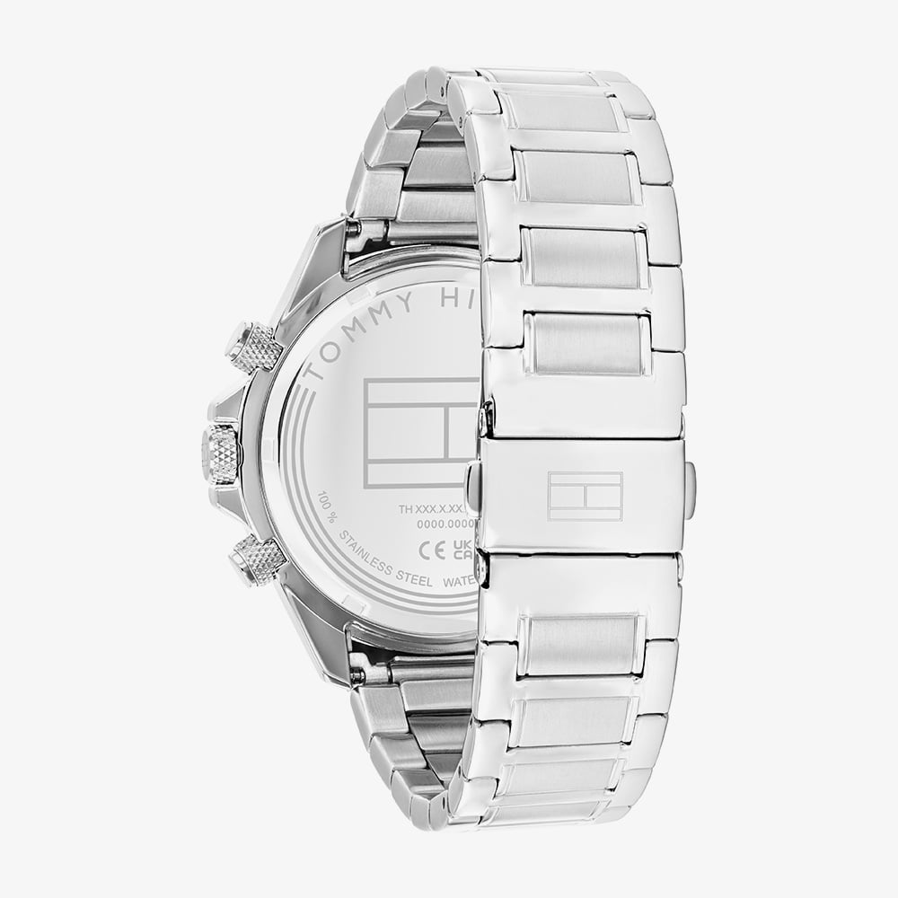 Tommy Hilfiger Mens Clark White Dial Bracelet Watch 1792238