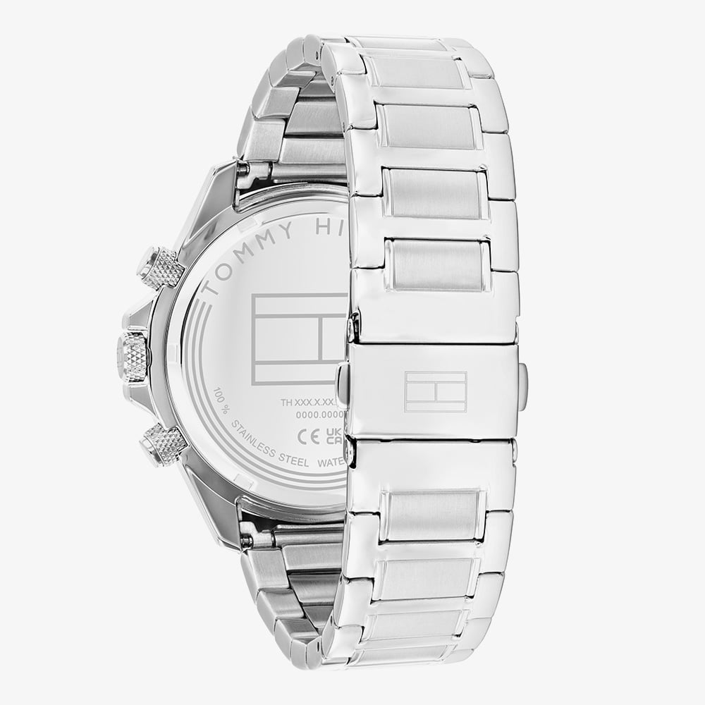 Tommy Hilfiger Mens Clark Green Dial Bracelet Watch 1792211