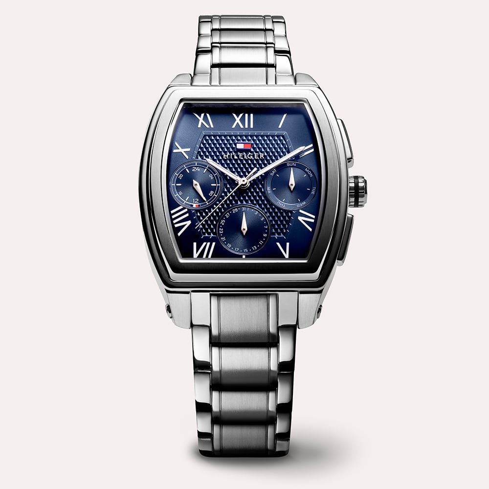 Tommy Hilfiger Mens Oxford Blue Bracelet Watch 1710763