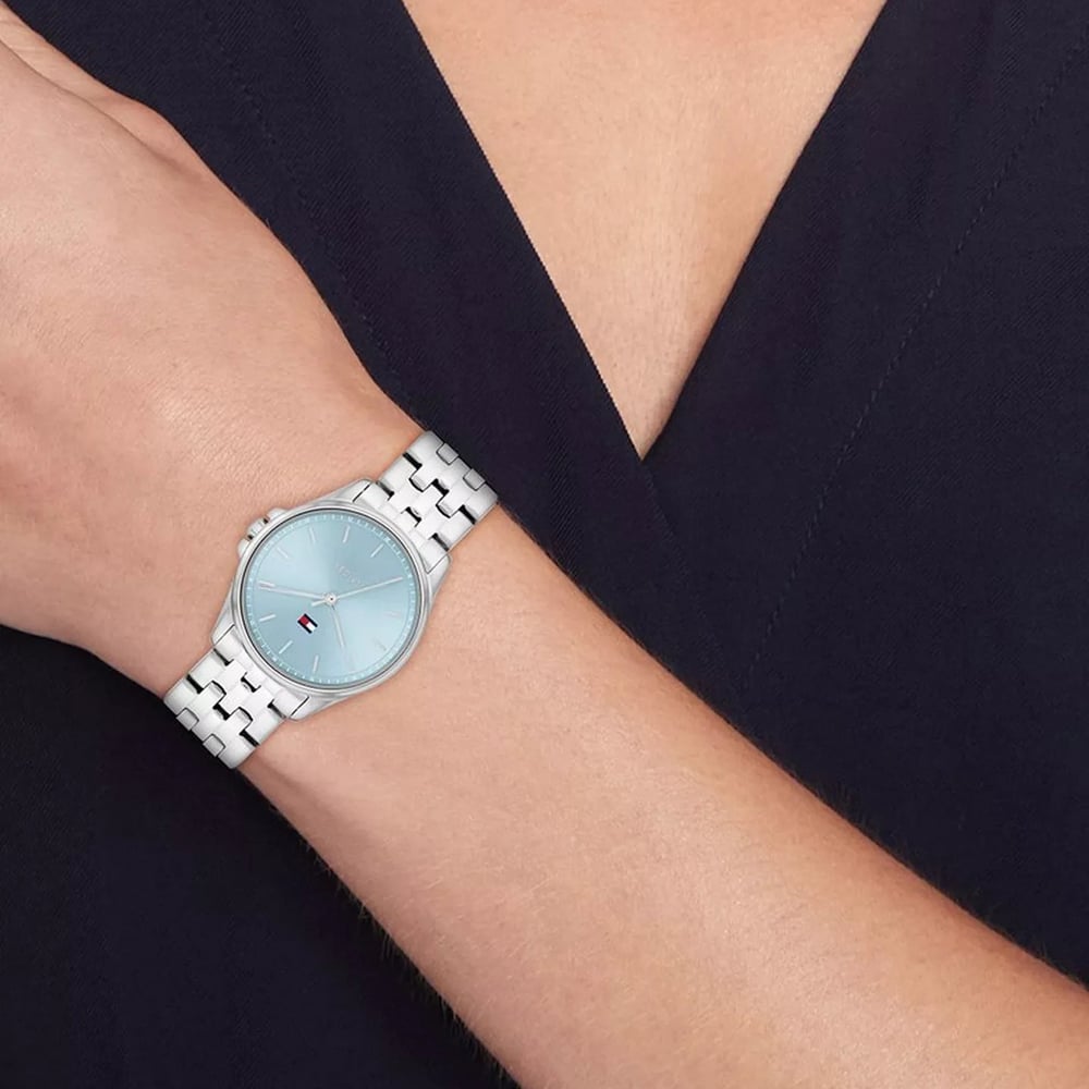 Tommy Hilfiger Ladies Jade Blue Dial Watch 1782771
