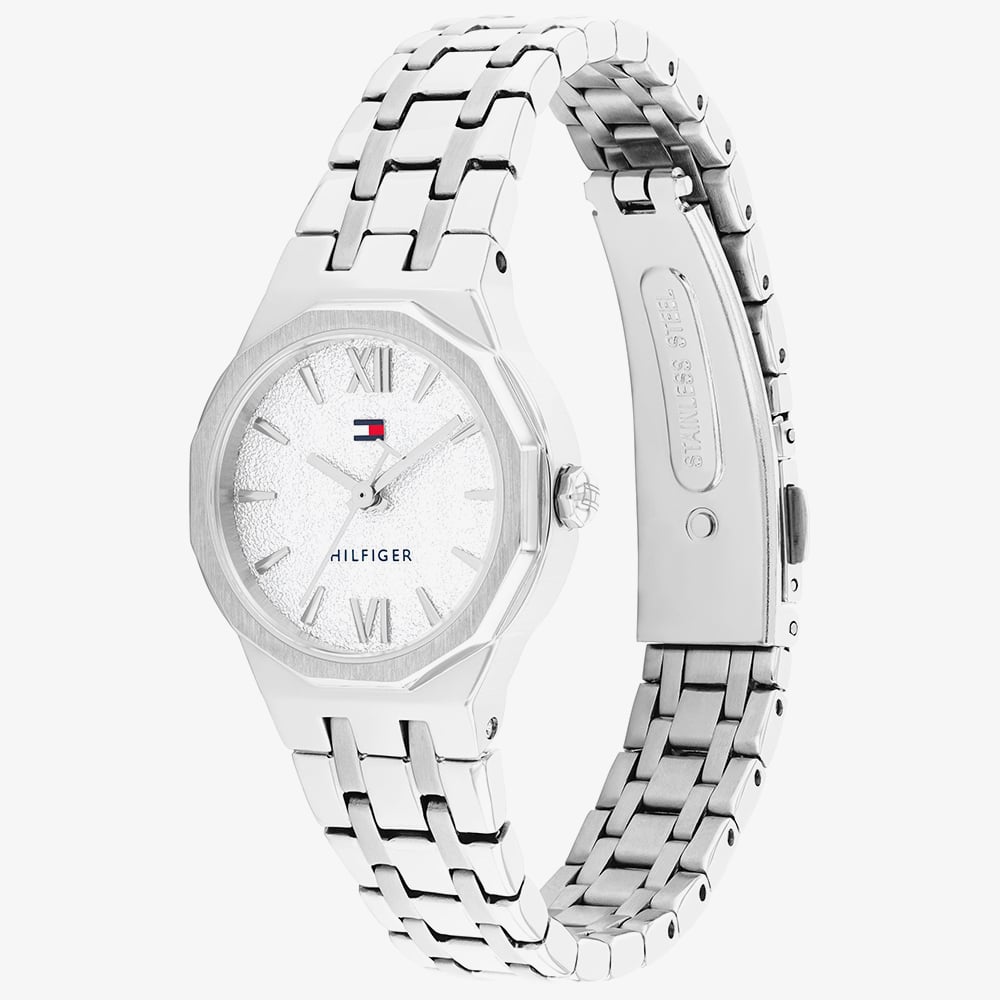 Tommy Hilfiger Ladies Silver Bracelet Watch 1782889