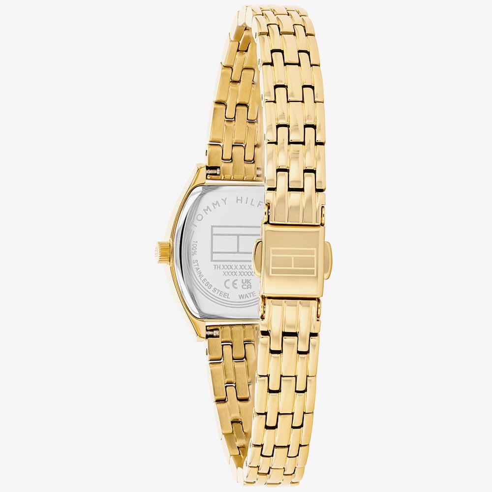 Tommy Hilfiger Ladies Gold Plated Bracelet Watch 1782870