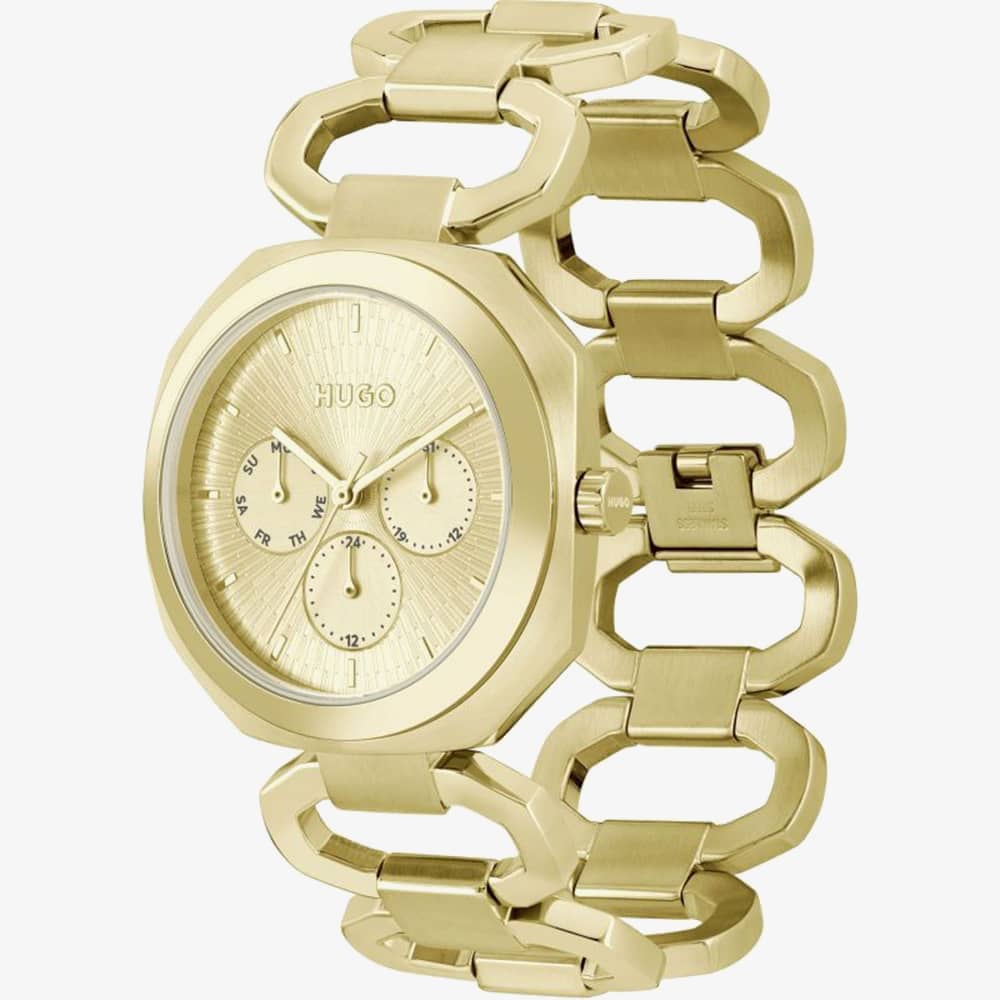 HUGO #Intense Gold Ip Watch 1540150