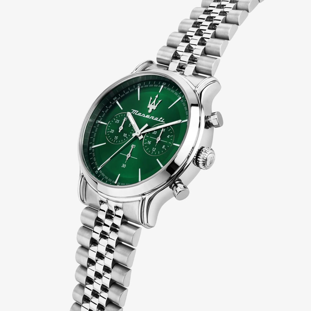 Maserati Mens Epoca Green Dial Watch MSR8873618033