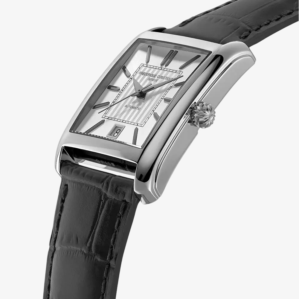 Frederique Constant Unisex Classic Caree Silver Automatic Watch FC-303S4C26 