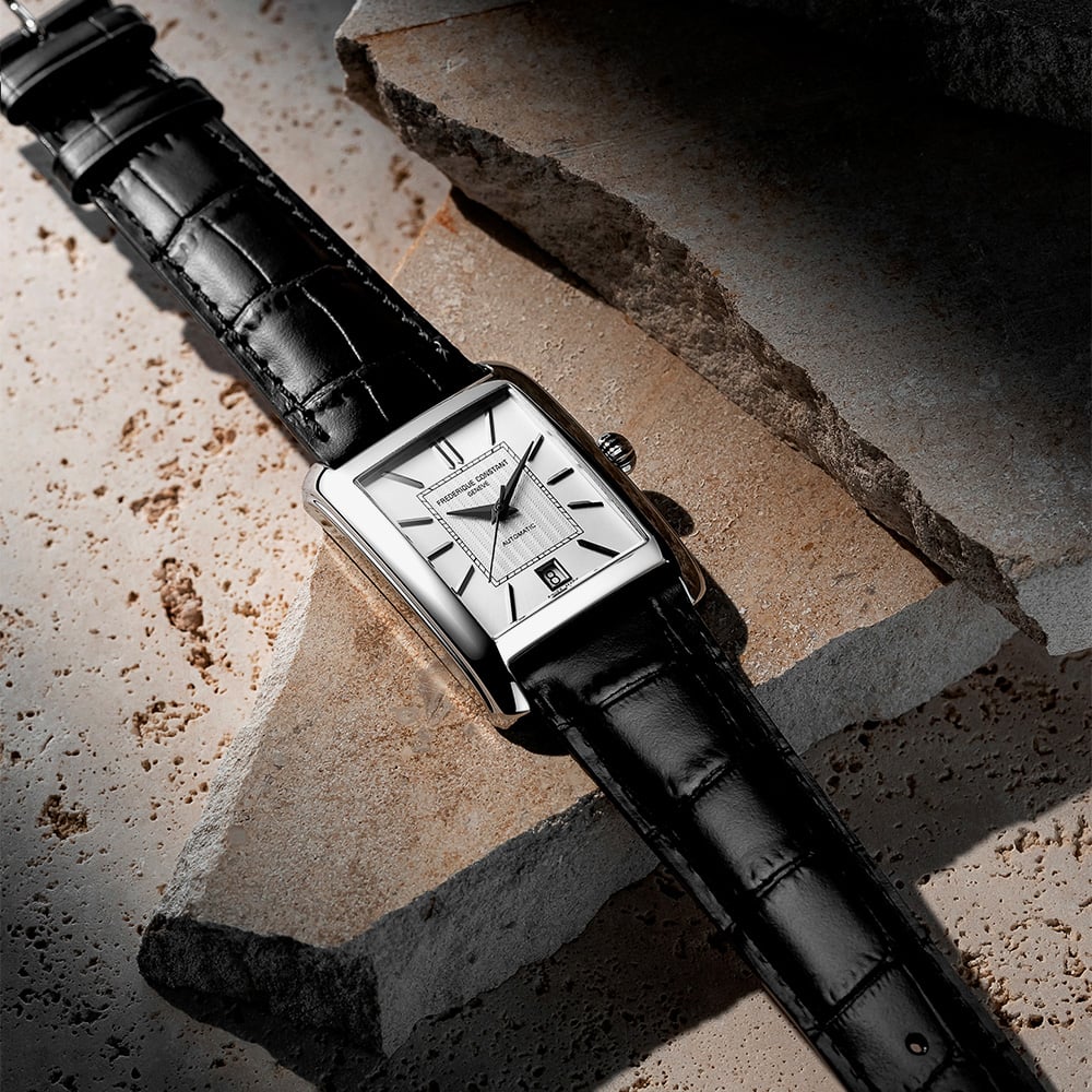 Frederique Constant Unisex Classic Caree Silver Automatic Watch FC-303S4C26 